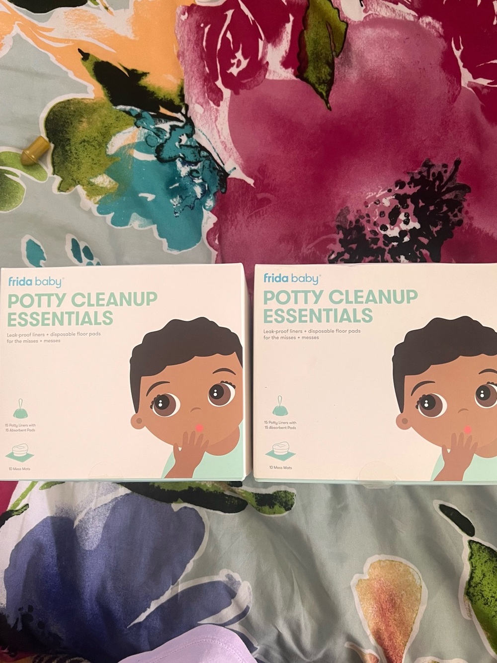 Frida Baby Potty Cleanup Essentials - Mint Green (2 Pack)